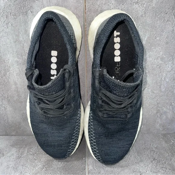 Adidas Pureboost Go Black Athletic Sneakers Women’s Size 6.5 - Picture 7 of 8